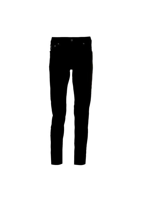 jeans slim fit con ricamo logo VERSACE JEANS COUTURE | Pantaloni | A2GWA0D4 60366899